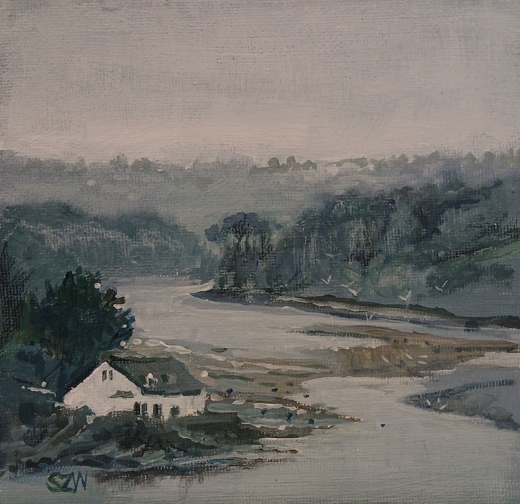 Gillan Creek, Winter Light - Sarah Wimperis - Beside The Wave