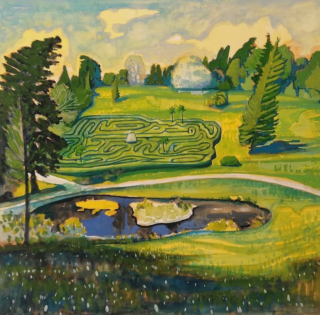 Glendurgan Maze - Hugo Jones - Beside The Wave