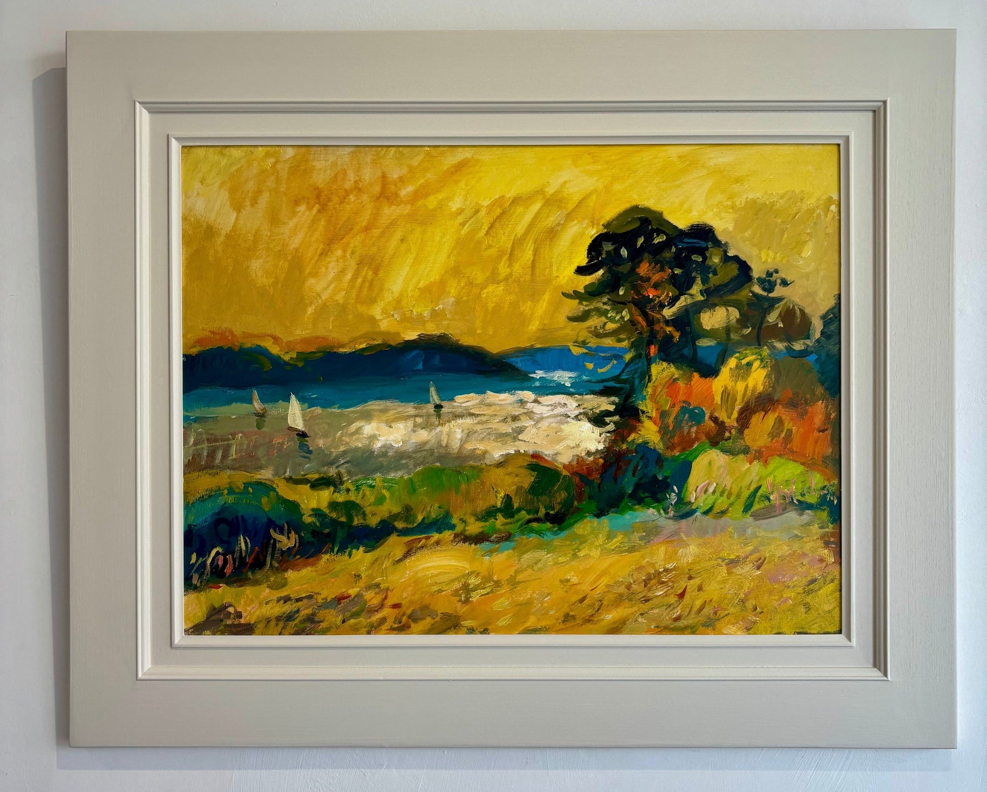 Golden Colours, Helford River-Andrew Tozer-Beside The Wave