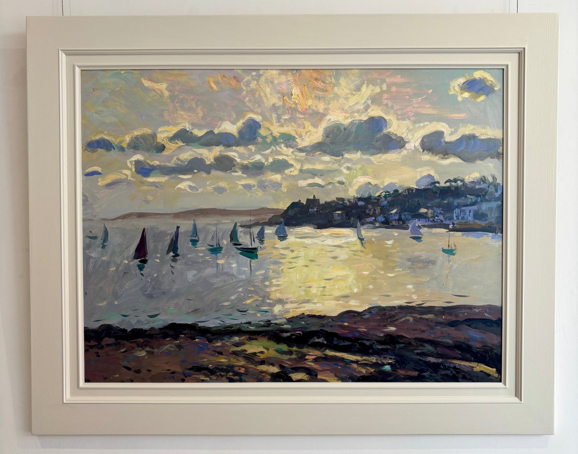 Golden Light at St Mawes-Andrew Tozer-Beside The Wave