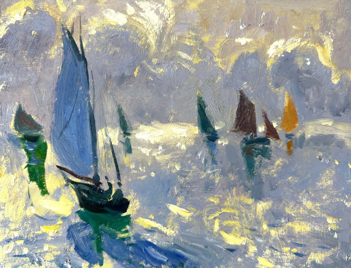 Golden Light, Falmouth Sails-Andrew Tozer-Beside The Wave