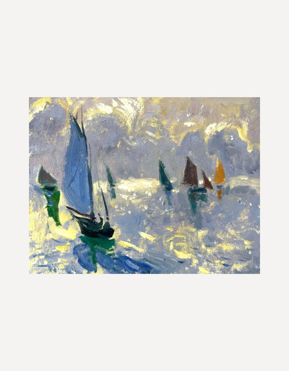 Golden Light, Falmouth Sails-Andrew Tozer-Beside The Wave