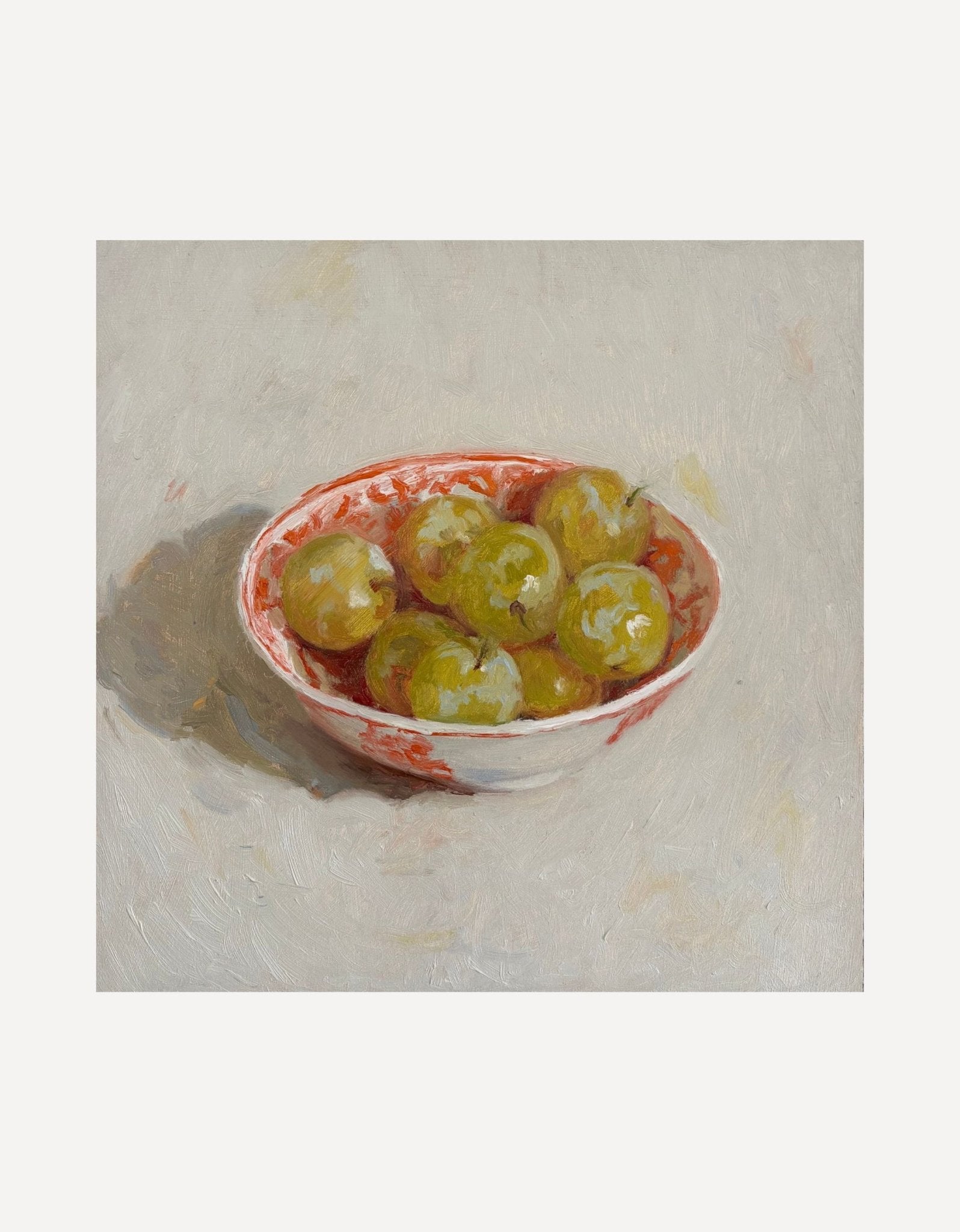Green Plums in a Bowl - Johnty Robinson - Beside The Wave