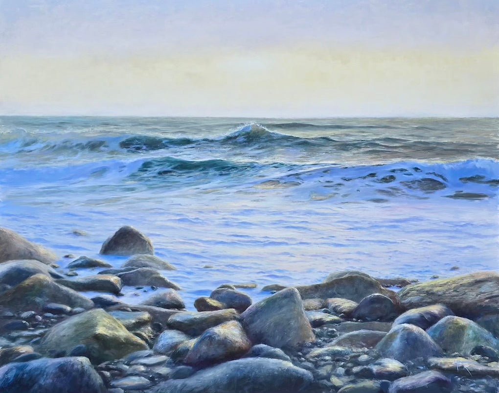 Gunwalloe Stone - Hazel Ashe - Beside The Wave