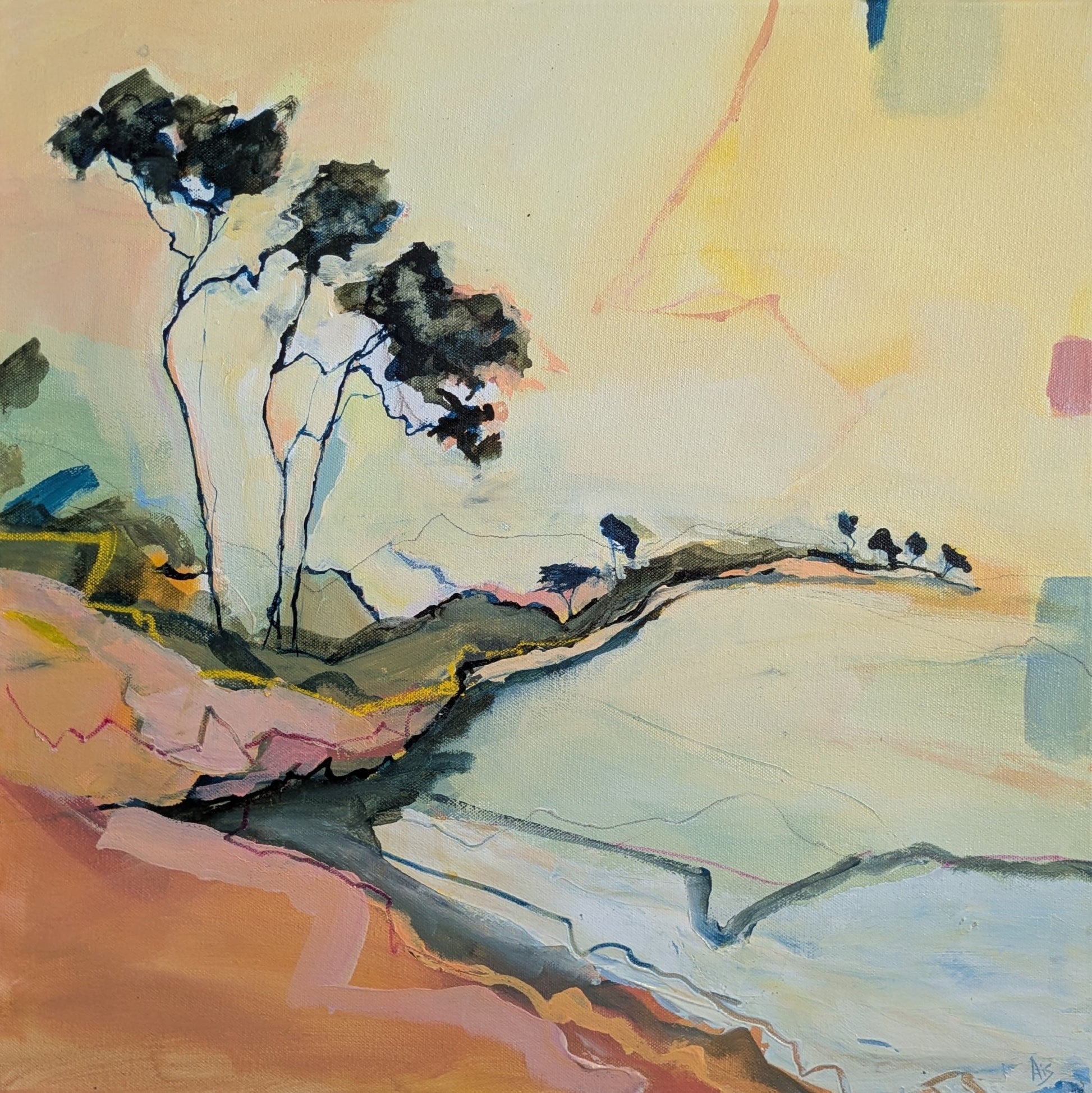 Happiness in Colour-Aisleigh Anne-Beside The Wave