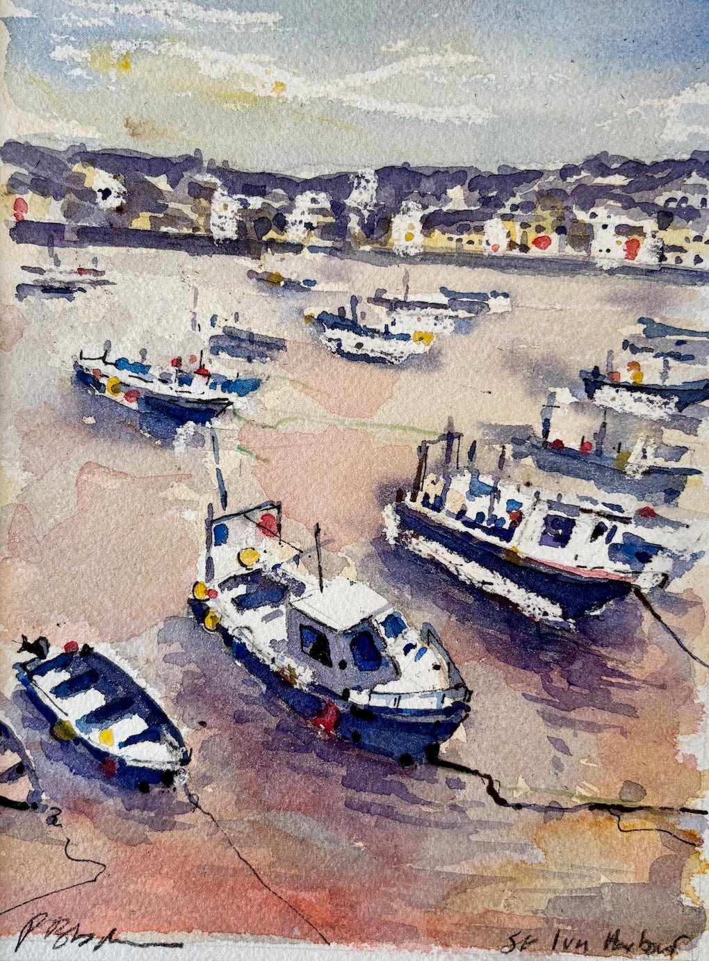 Harbour Boats - Peter Blodau - Beside The Wave