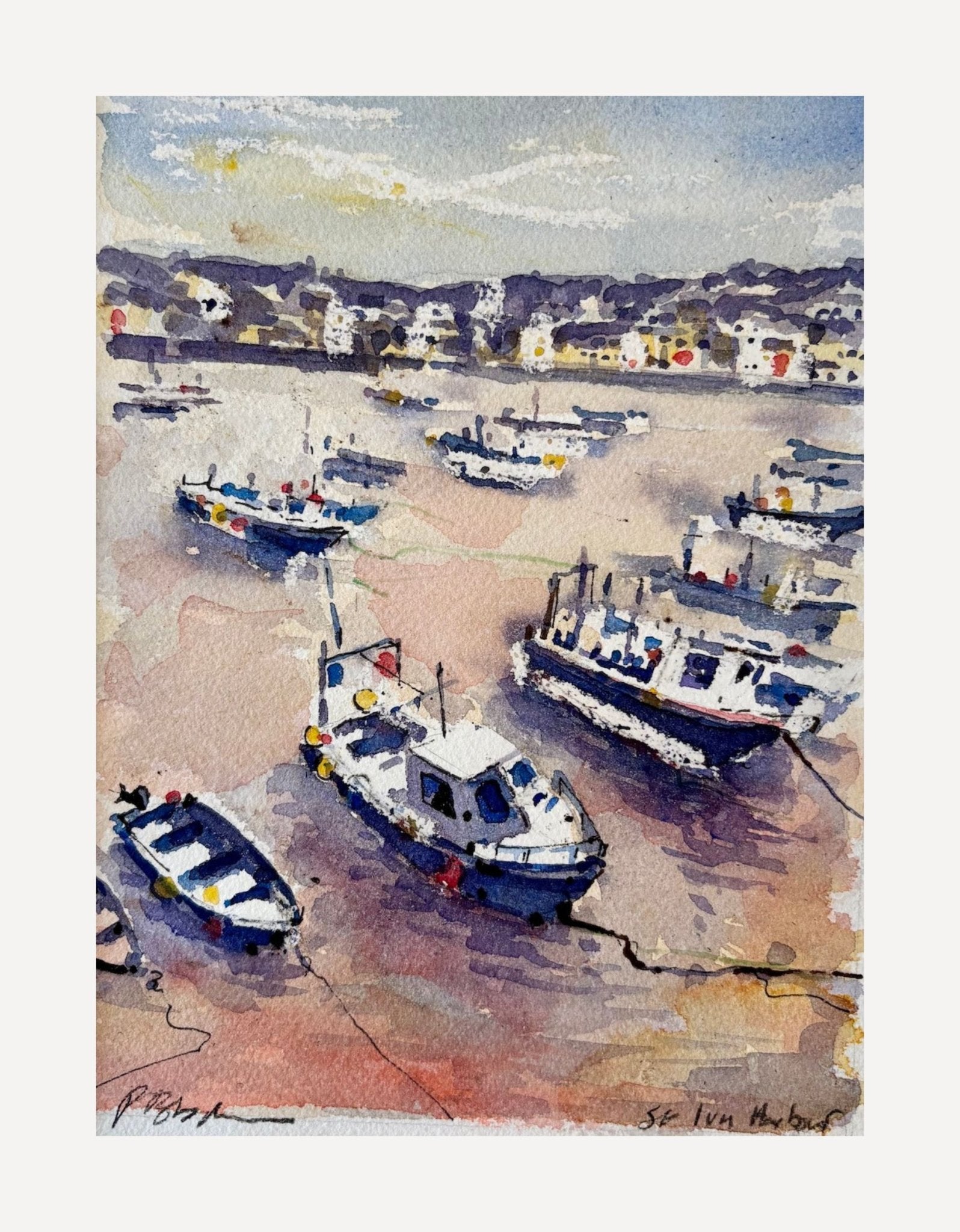 Harbour Boats - Peter Blodau - Beside The Wave
