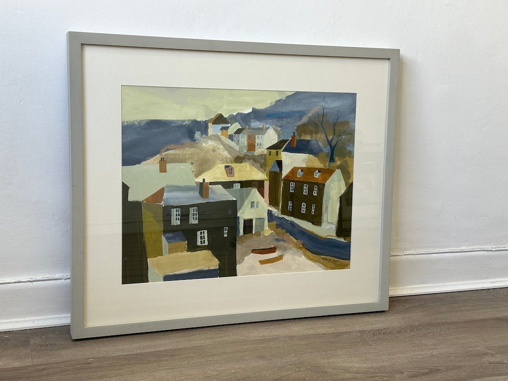 Harbour Buildings Port Isaac - Richard Tuff - Beside The Wave