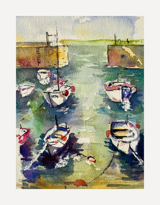 Harbour Falmouth - Peter Blodau - Beside The Wave