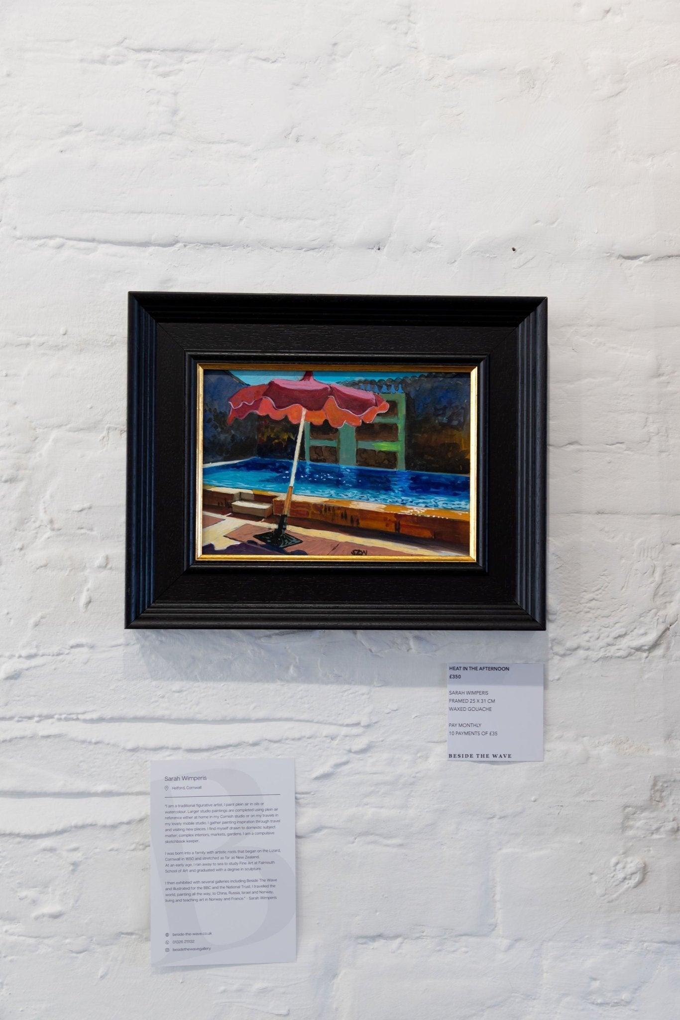 Heat in the Afternoon - Sarah Wimperis - Beside The Wave