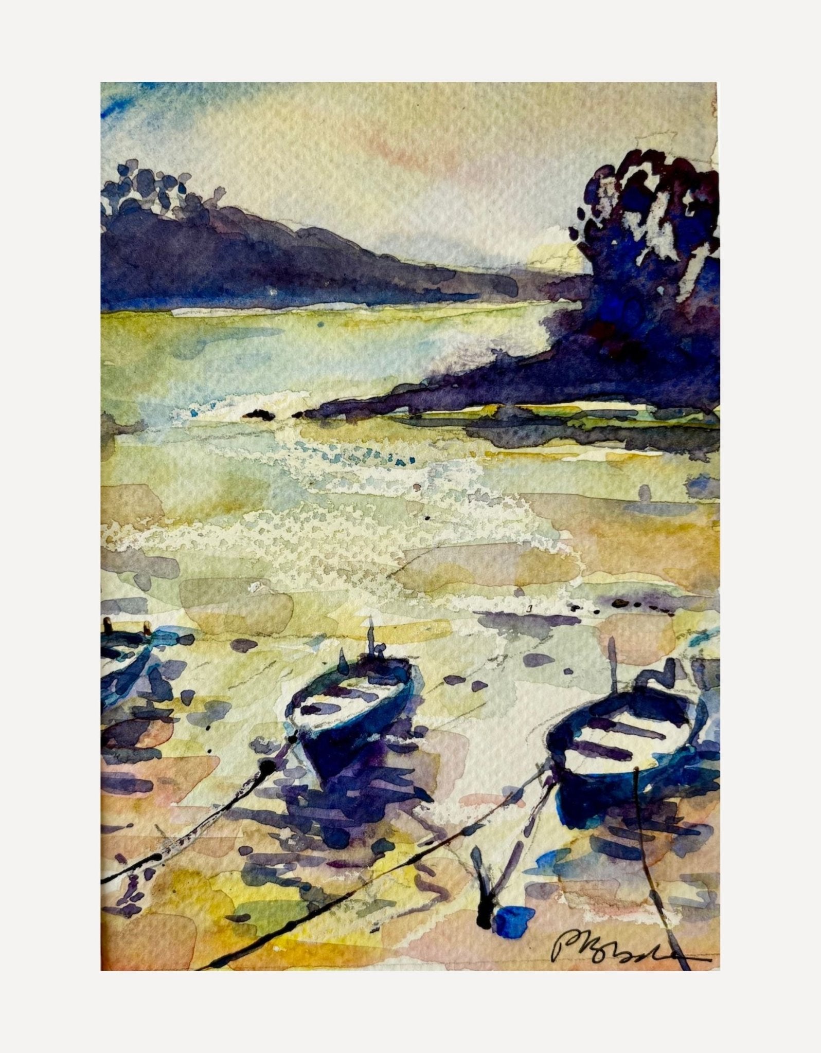Helford Evening - Peter Blodau - Beside The Wave