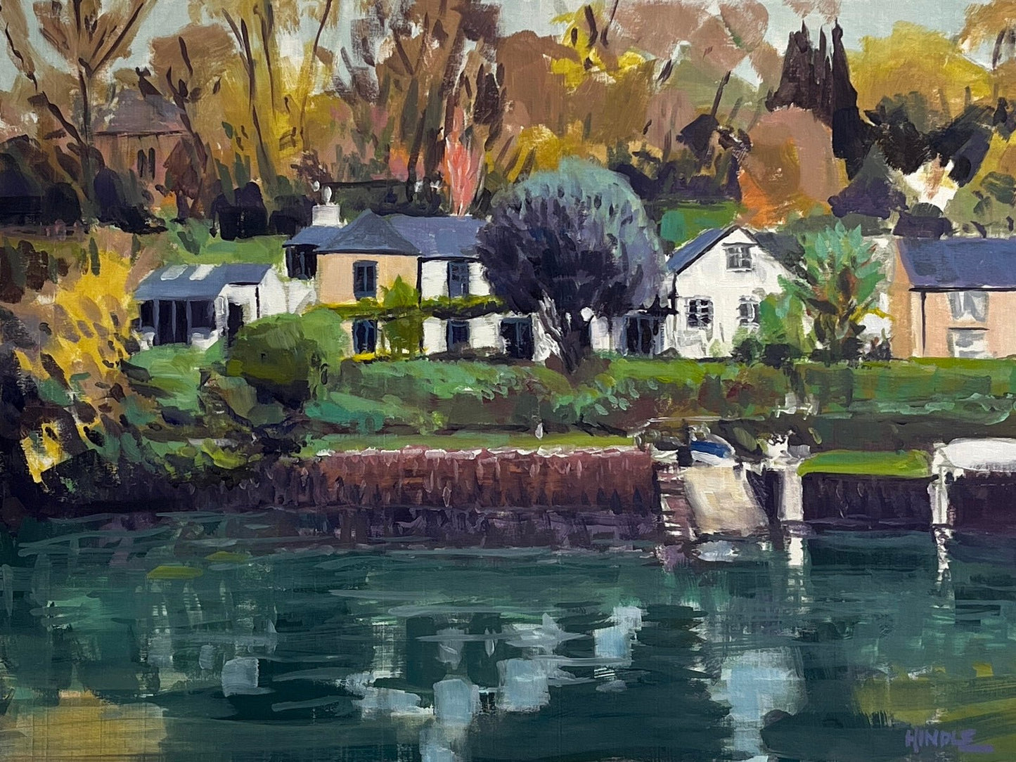 Helford in the Autumn - Mike Hindle - Beside The Wave