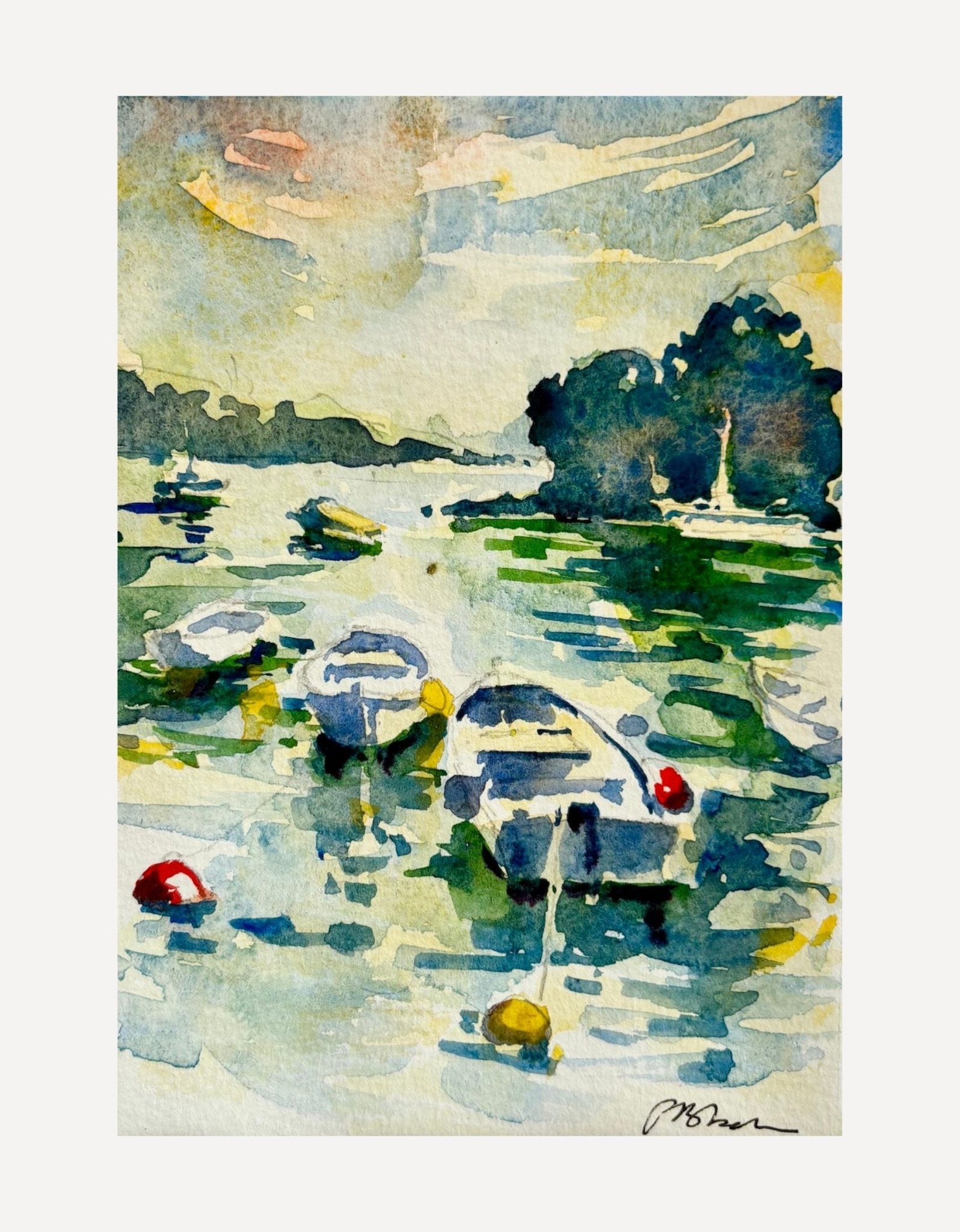 Helford Morning - Peter Blodau - Beside The Wave