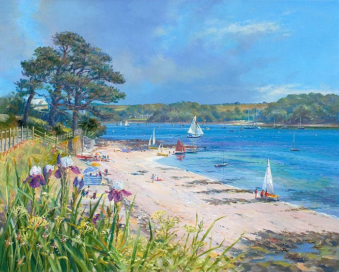 Holiday Time, St Mawes - Ted Dyer - Beside The Wave