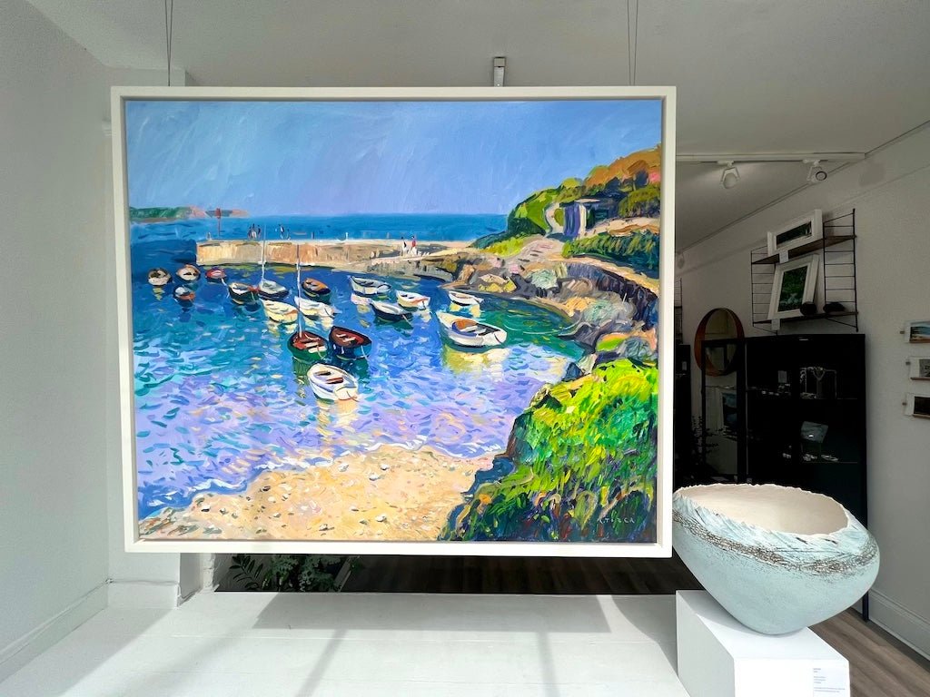 Hot Afternoon at Portscatho - Andrew Tozer - Beside The Wave