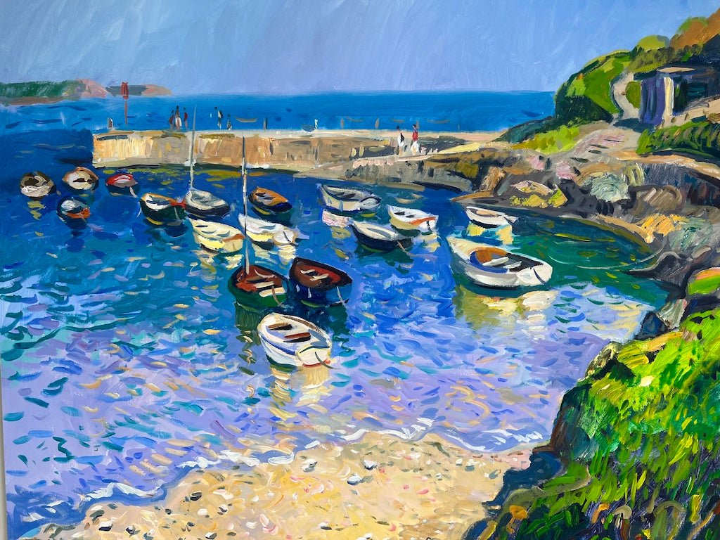 Hot Afternoon at Portscatho - Andrew Tozer - Beside The Wave
