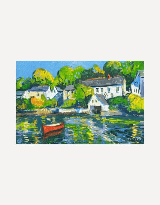 Hot August Day, Helford Village - Andrew Tozer - Beside The Wave
