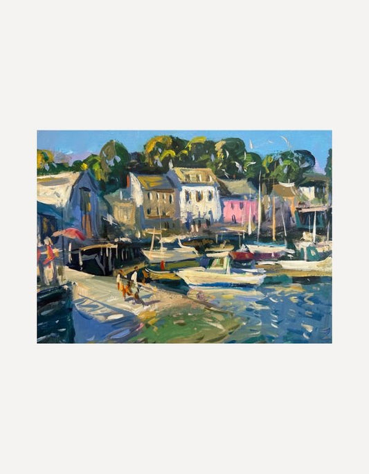Hot Sun at Padstow Harbour - Andrew Tozer - Beside The Wave