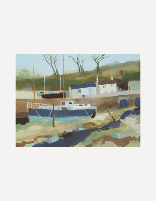 Houseboat at Gweek - Richard Tuff - Beside The Wave
