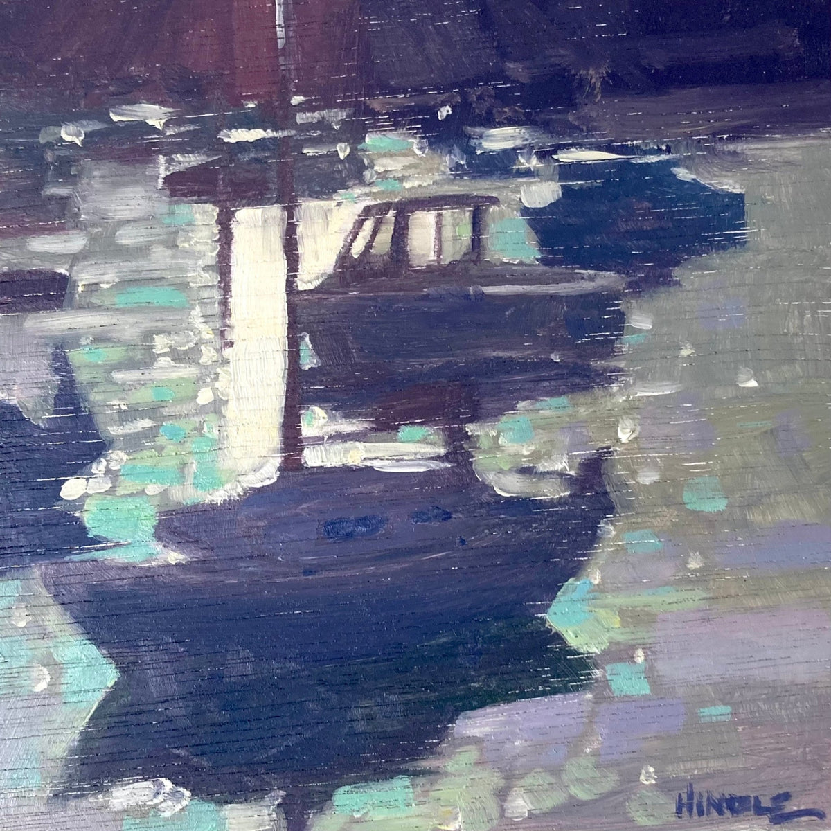 Into the sun, Penzance Harbour-Mike Hindle-Beside The Wave