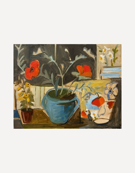 Ivon's Poppies-Nancy Crewe-Beside The Wave