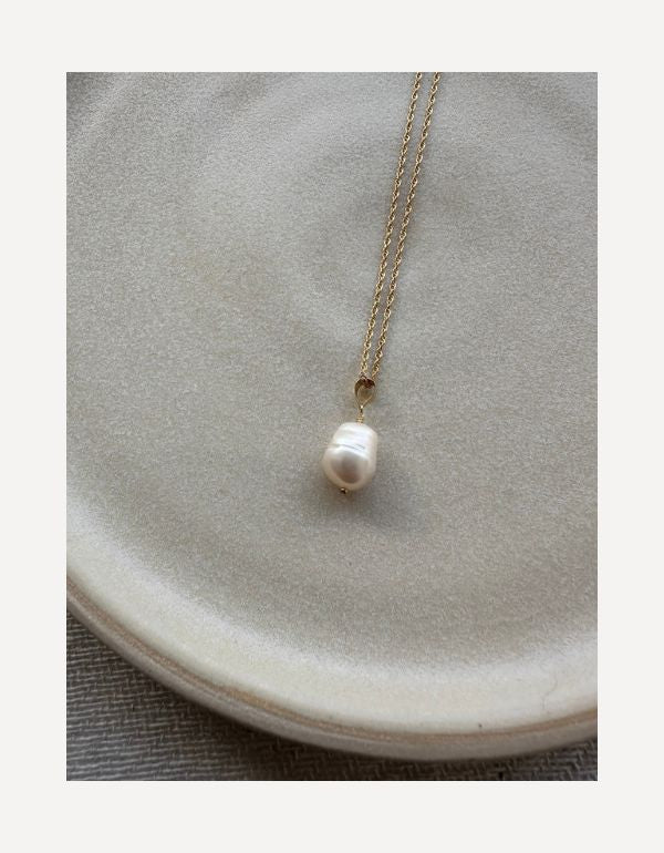 Ivory Baroque Necklace - Cat Birch - Beside The Wave