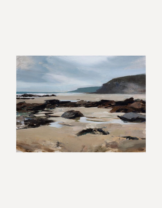 North Eastwards at Porthtowan Study