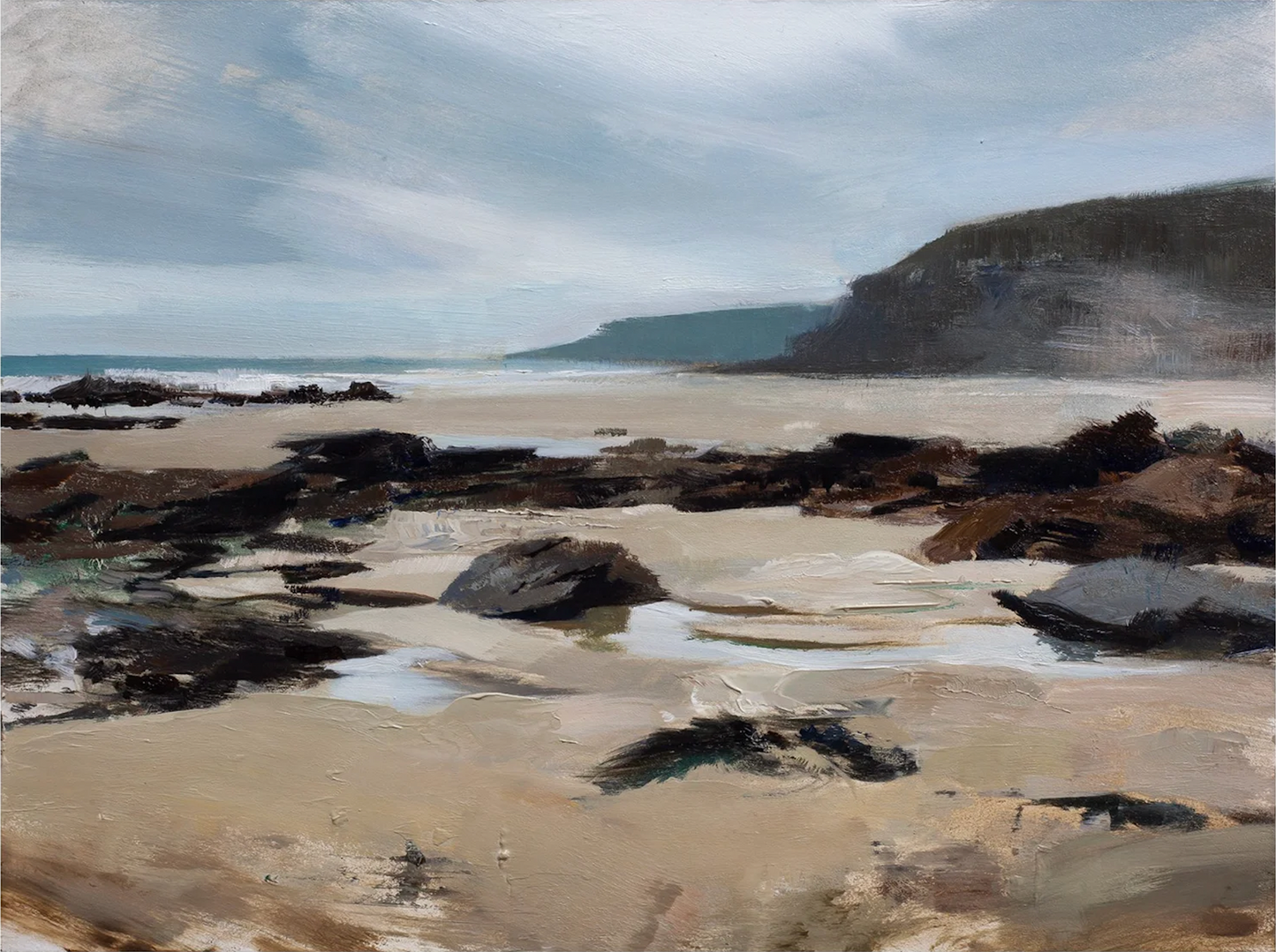North Eastwards at Porthtowan Study