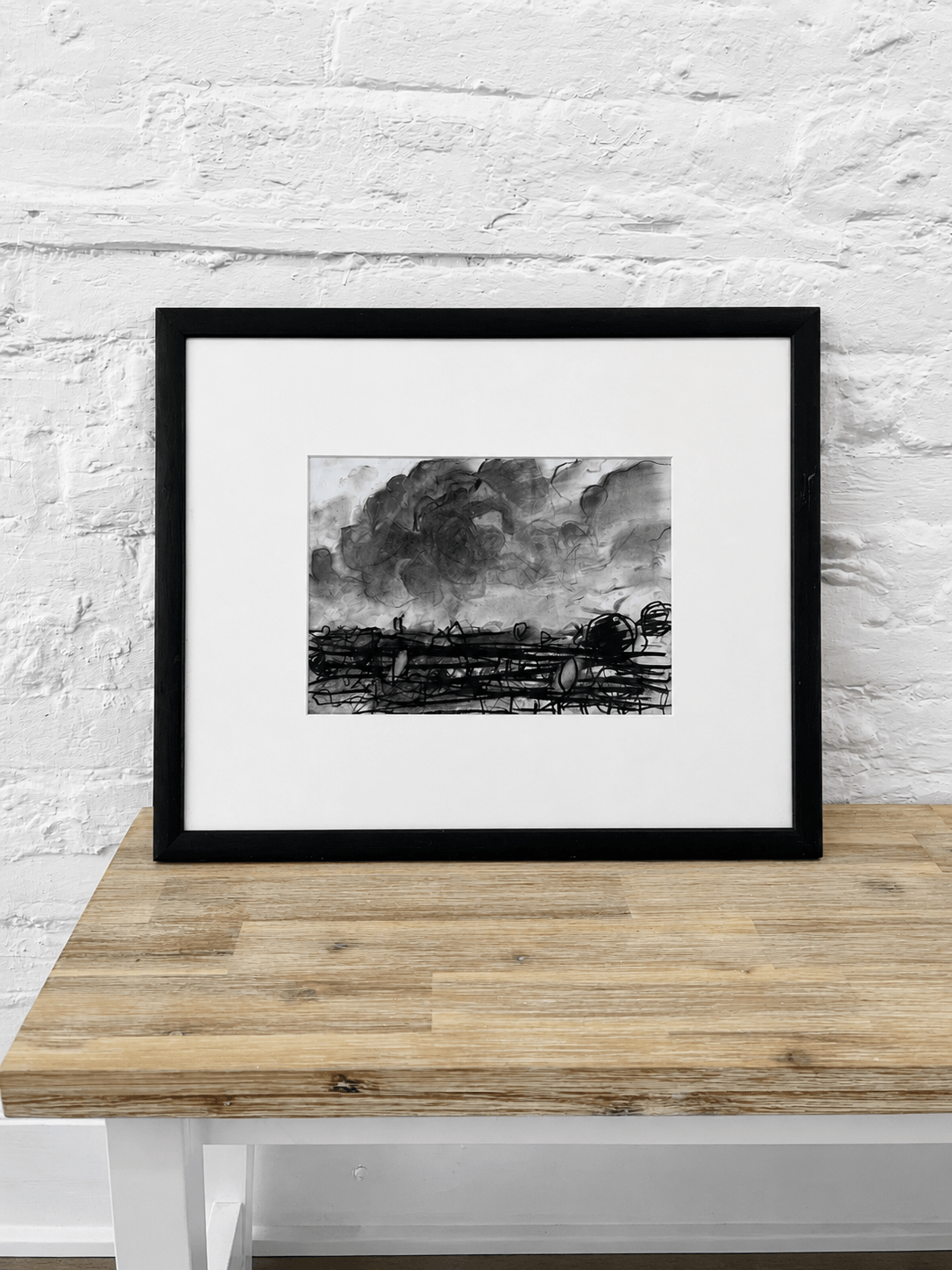 Landscape Drawing II, June-Miles Heseltine-Beside The Wave