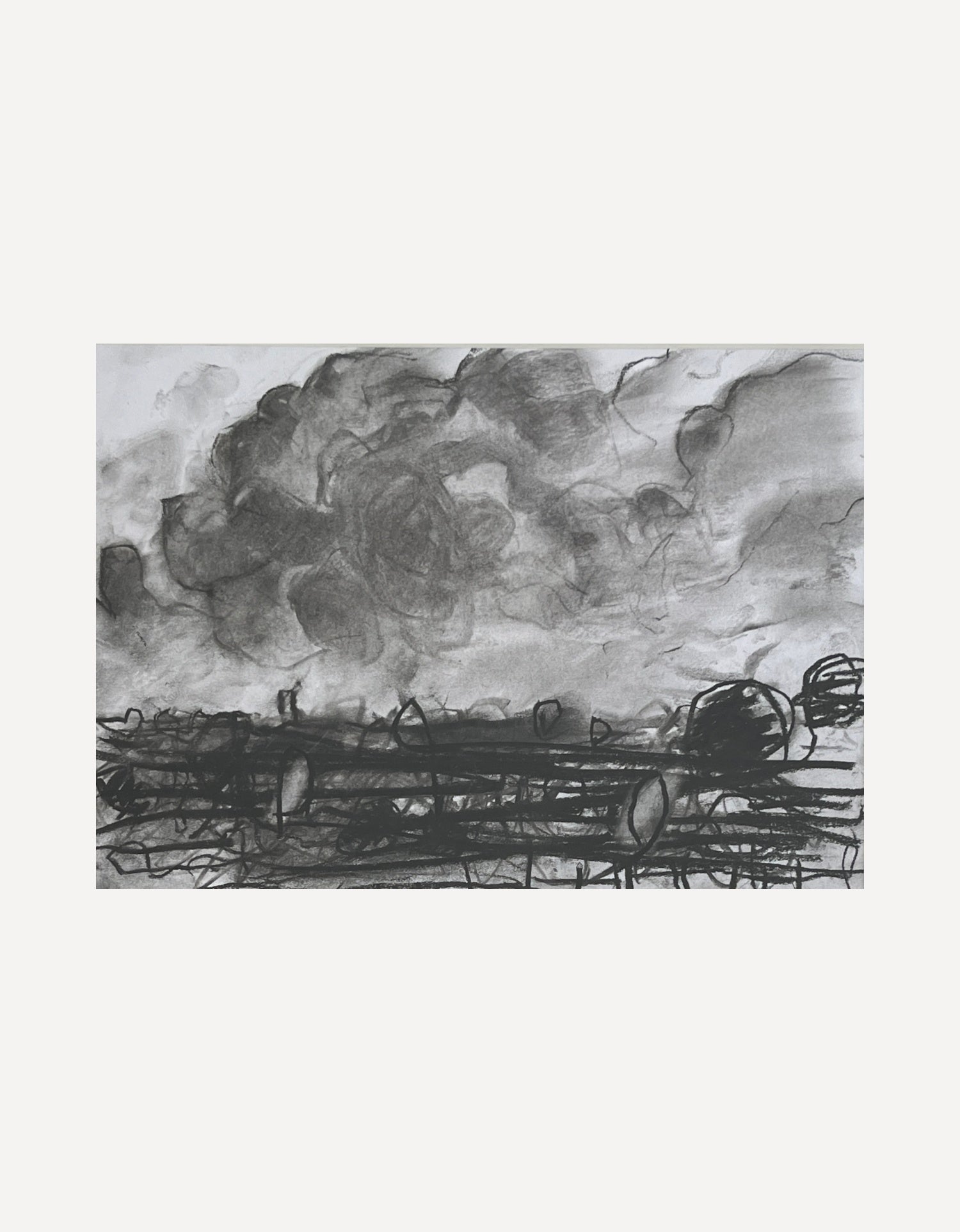Landscape Drawing II, June-Miles Heseltine-Beside The Wave
