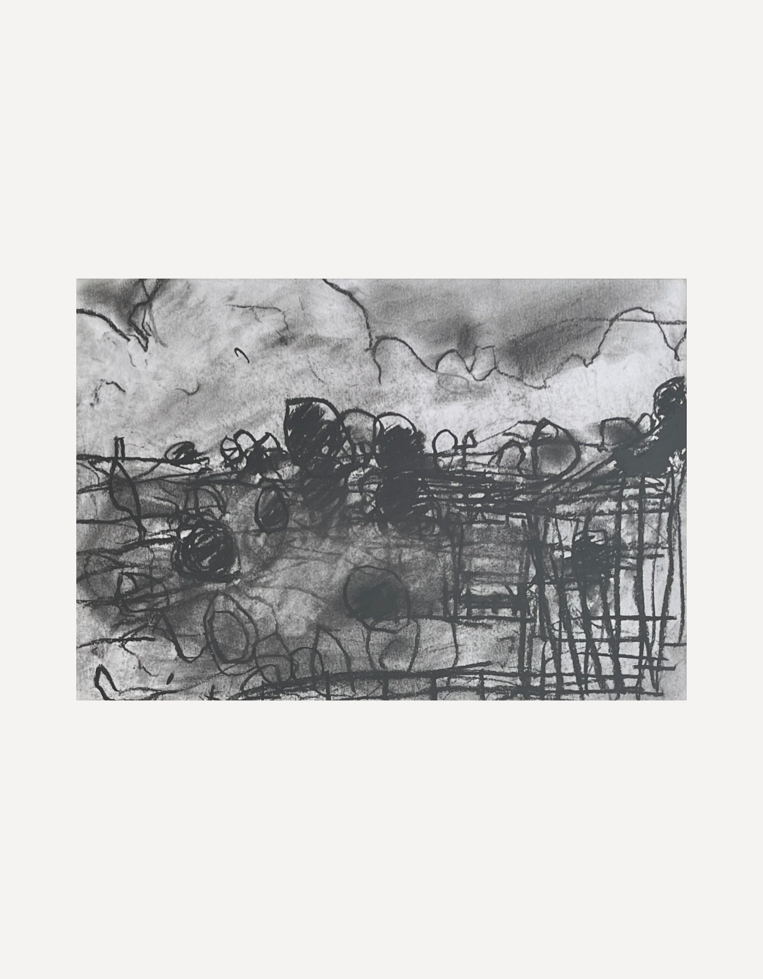 Landscape Drawing, May-Miles Heseltine-Beside The Wave