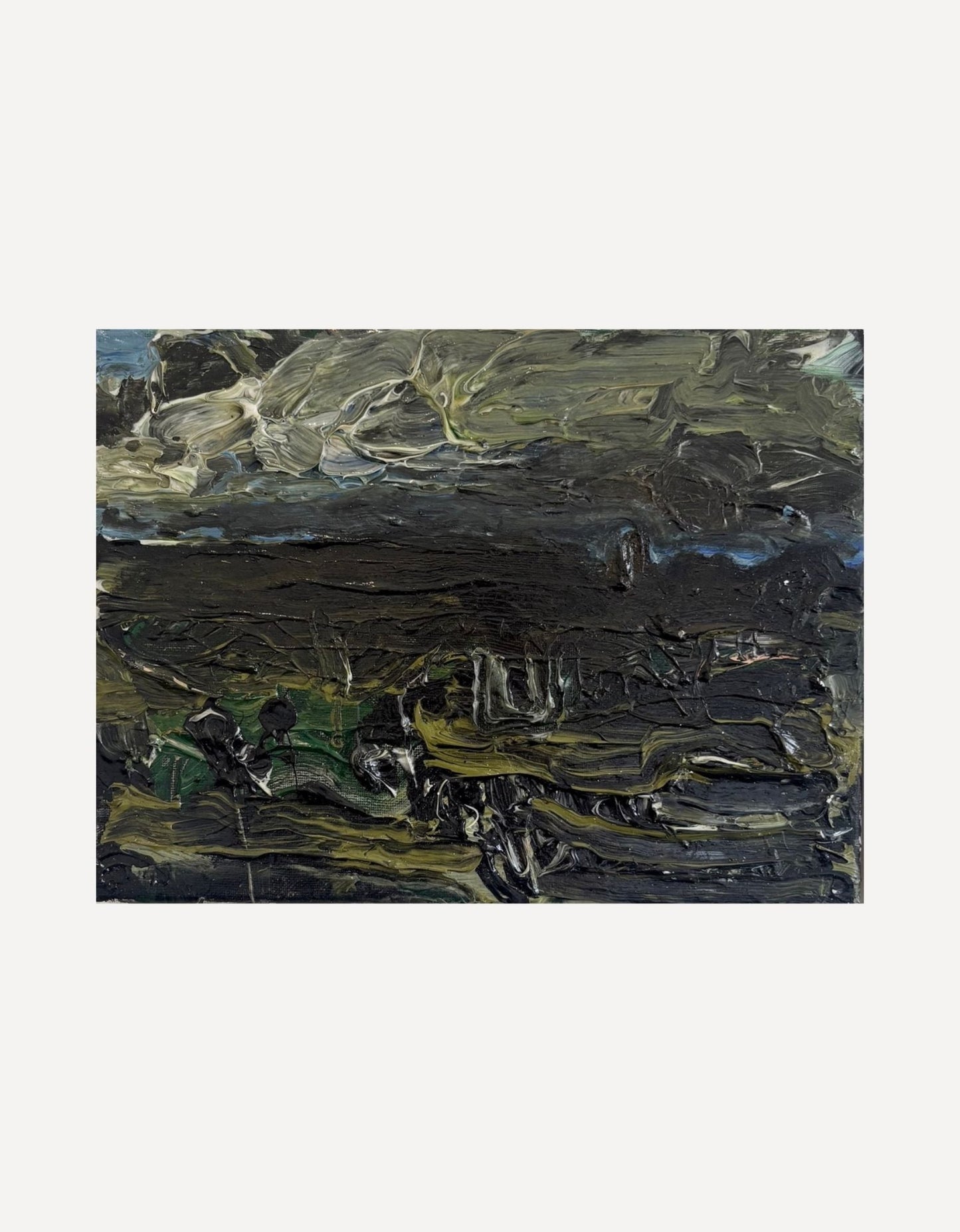Landscape With Black Horizon-Miles Heseltine-Beside The Wave