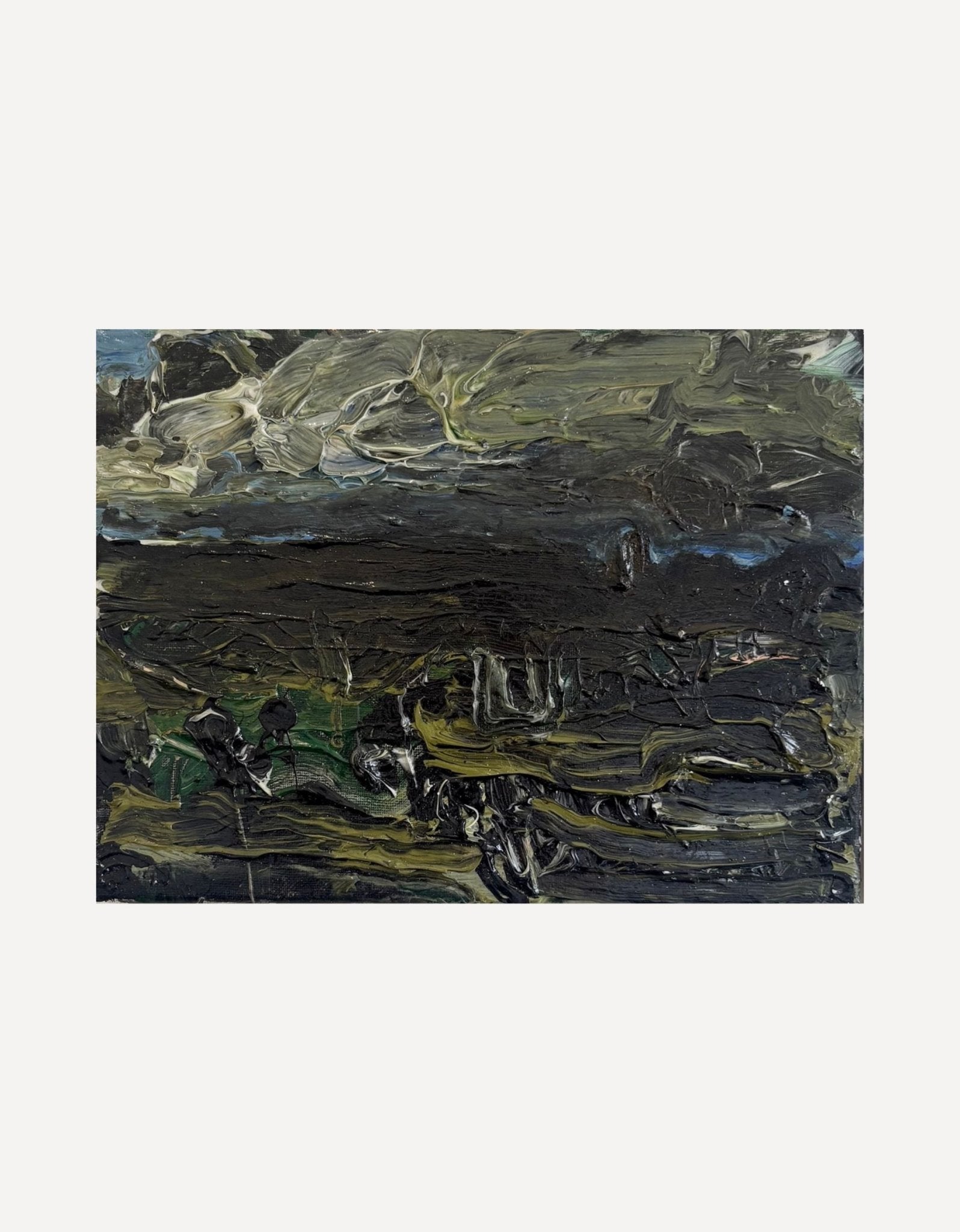 Landscape With Black Horizon-Miles Heseltine-Beside The Wave