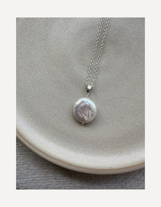 Large Coin Necklace - Cat Birch - Beside The Wave