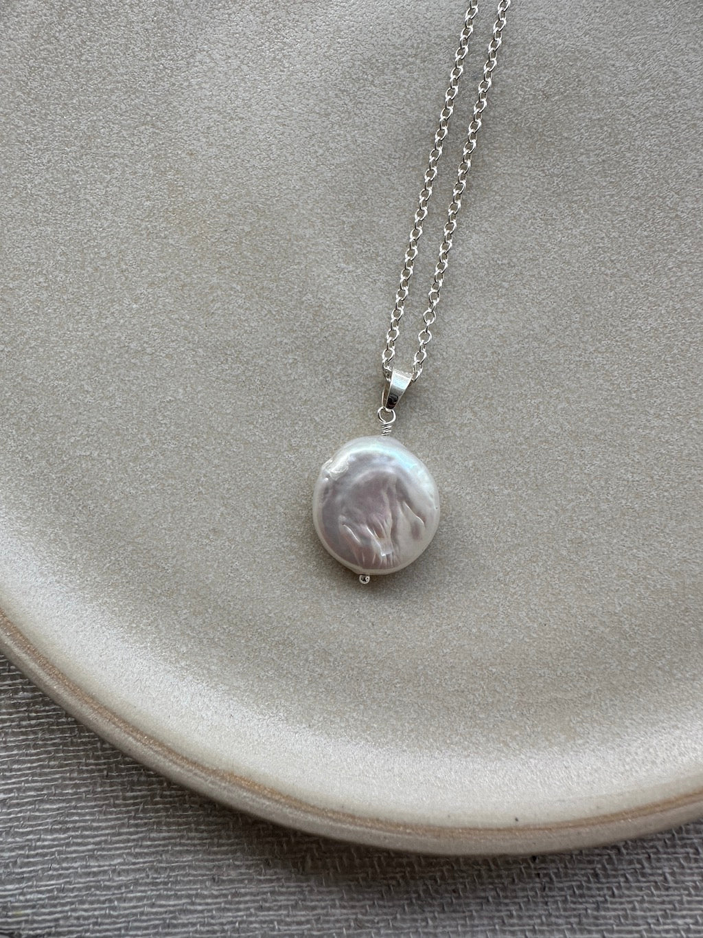 Large Coin Necklace - Cat Birch - Beside The Wave