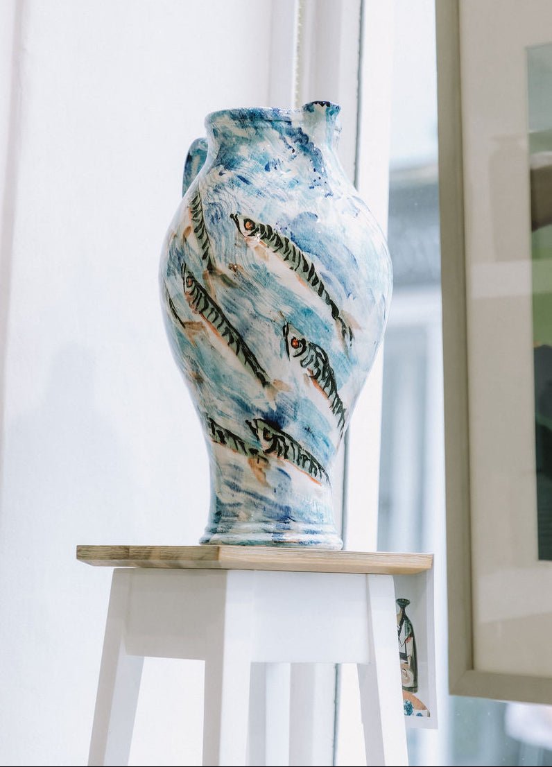 Large Fish Jug - Paul Jackson - Beside The Wave