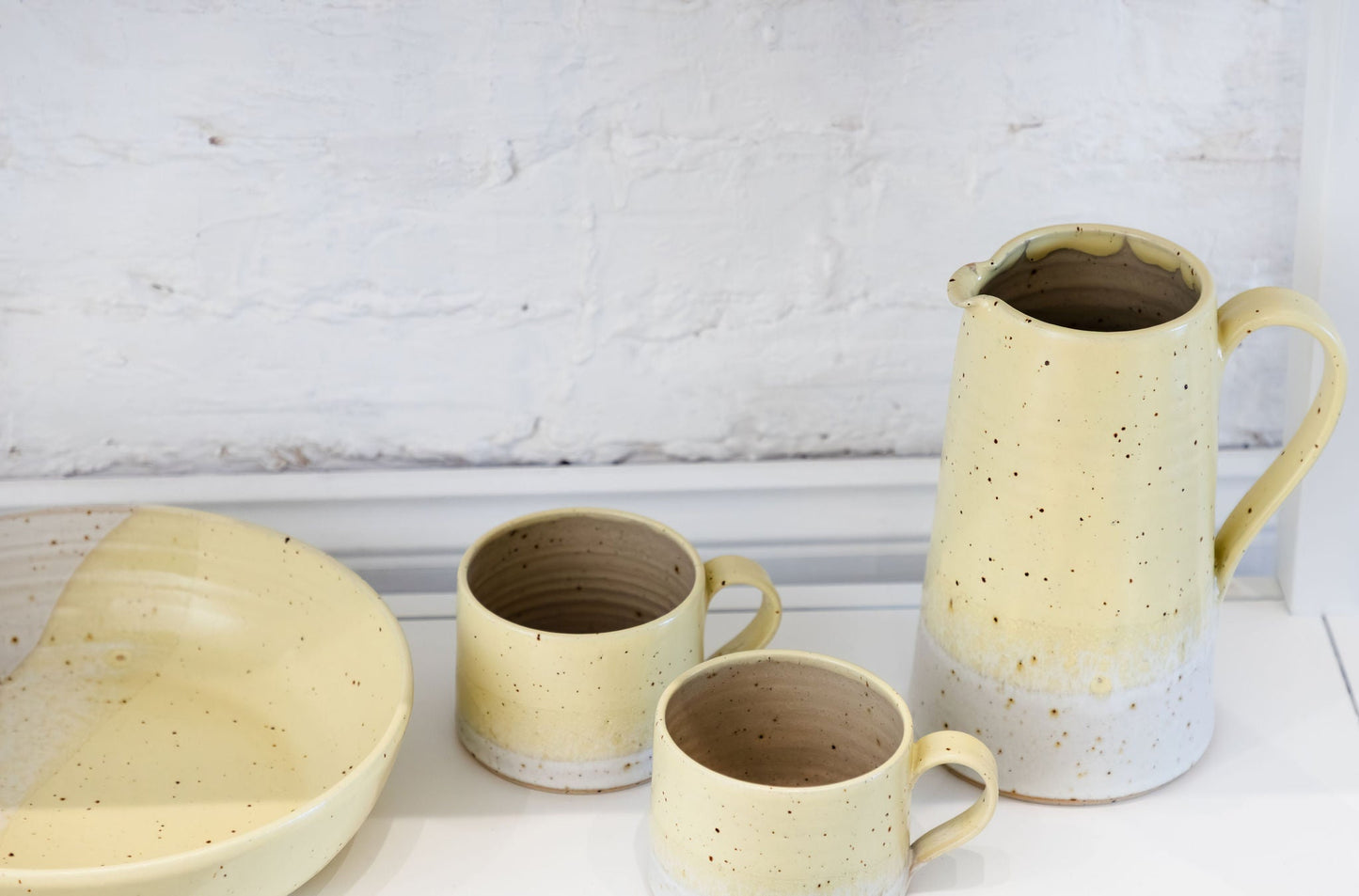 Large Jug (Golden Sand) - Emily Doran - Beside The Wave