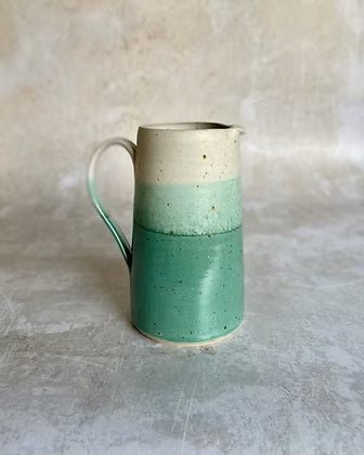 Large Jug (Misty Lagoon) - Emily Doran - Beside The Wave