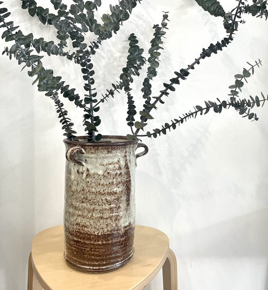 Large Thrown Stoneware Pot - Andrew Knee - Beside The Wave