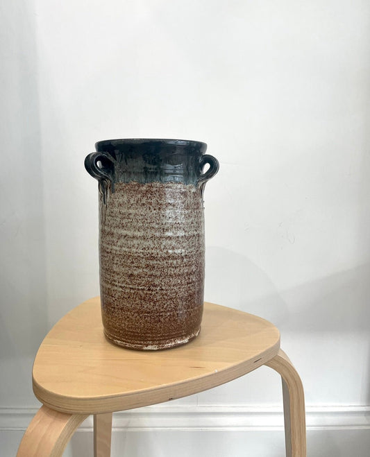 Large Thrown Stoneware Pot - Andrew Knee - Beside The Wave