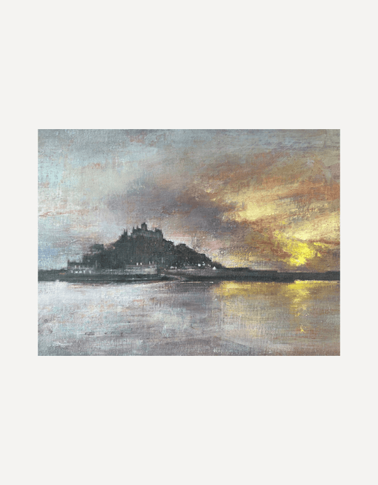 Late Evening, St. Micheal's Mount - Benjamin Warner - Beside The Wave