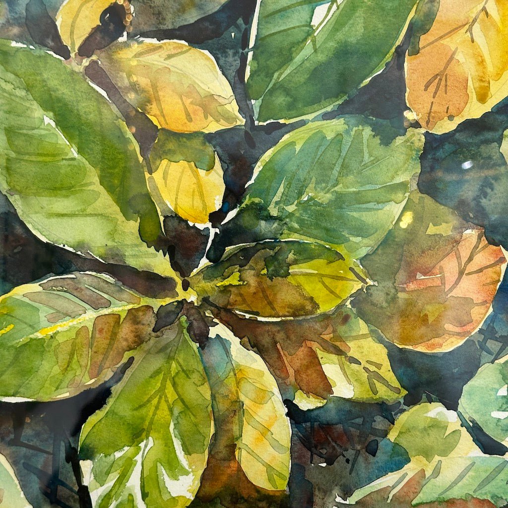 Leaf Study - Peter Blodau - Beside The Wave