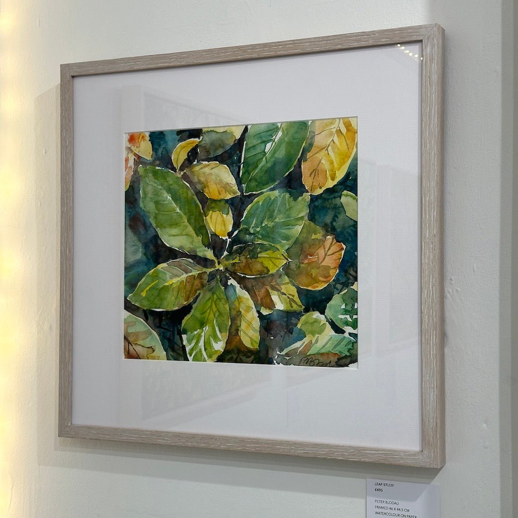 Leaf Study - Peter Blodau - Beside The Wave