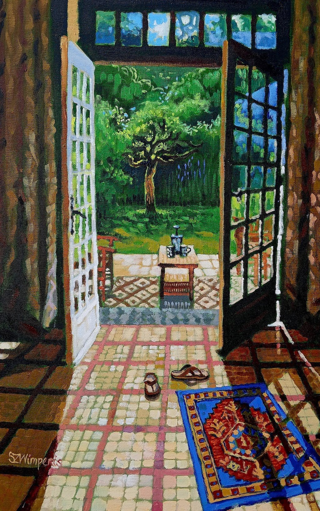 Letting in the Light - Sarah Wimperis - Beside The Wave