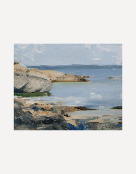 Light on Rocks at Pendennis Point - Jon Doran - Beside The Wave