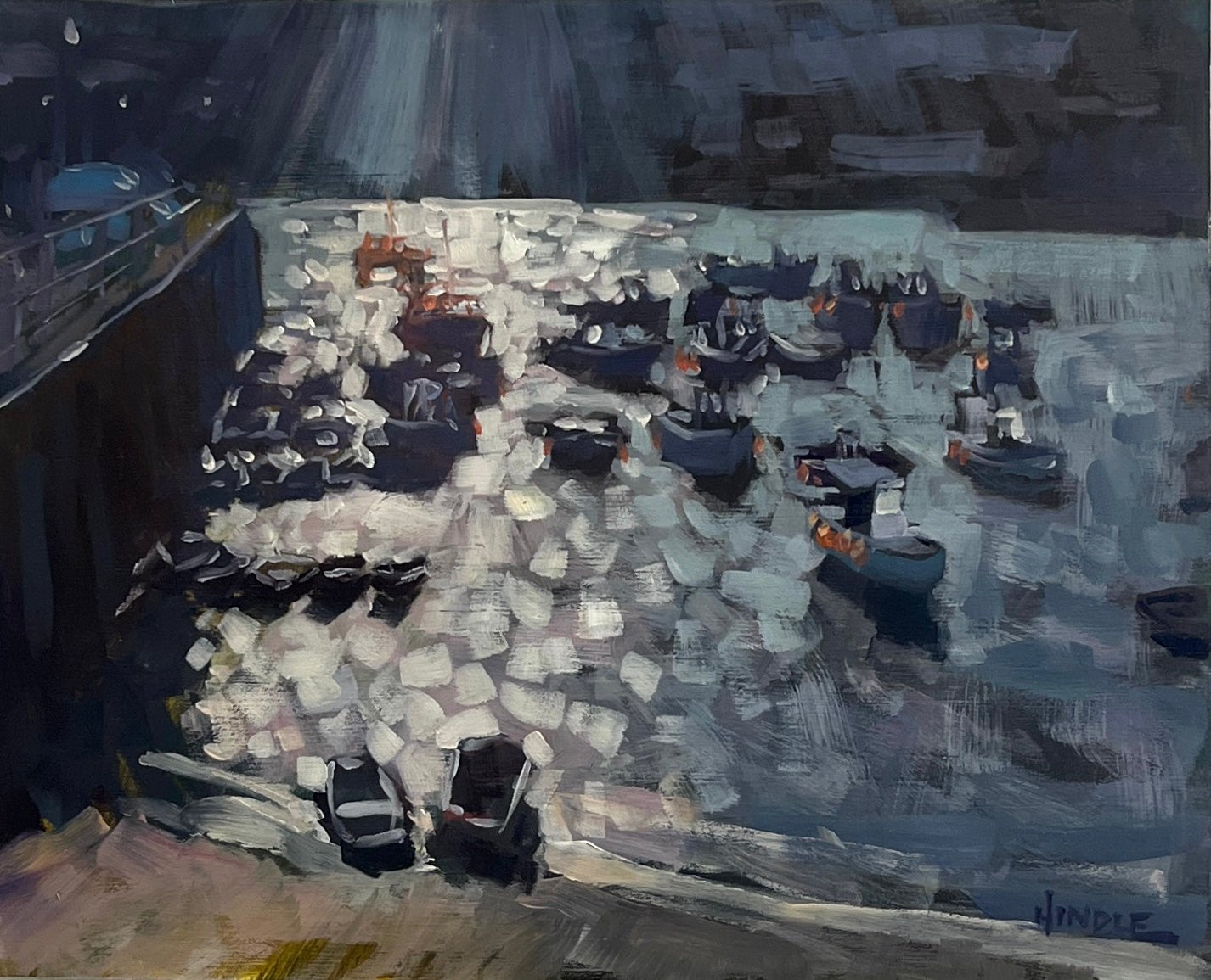 Light, St Ives Harbour - Mike Hindle - Beside The Wave