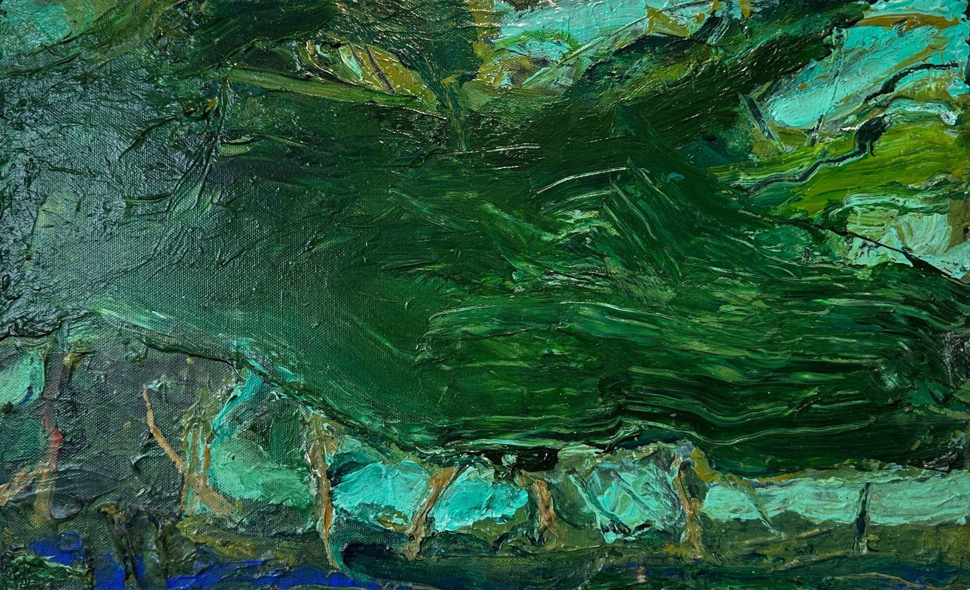 Line of Trees II - Miles Heseltine - Beside The Wave