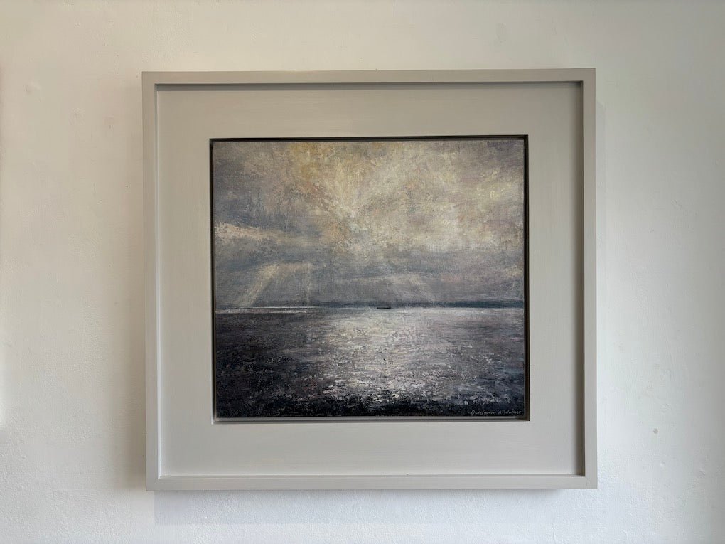 Lone Tanker, Falmouth Bay - Benjamin Warner - Beside The Wave