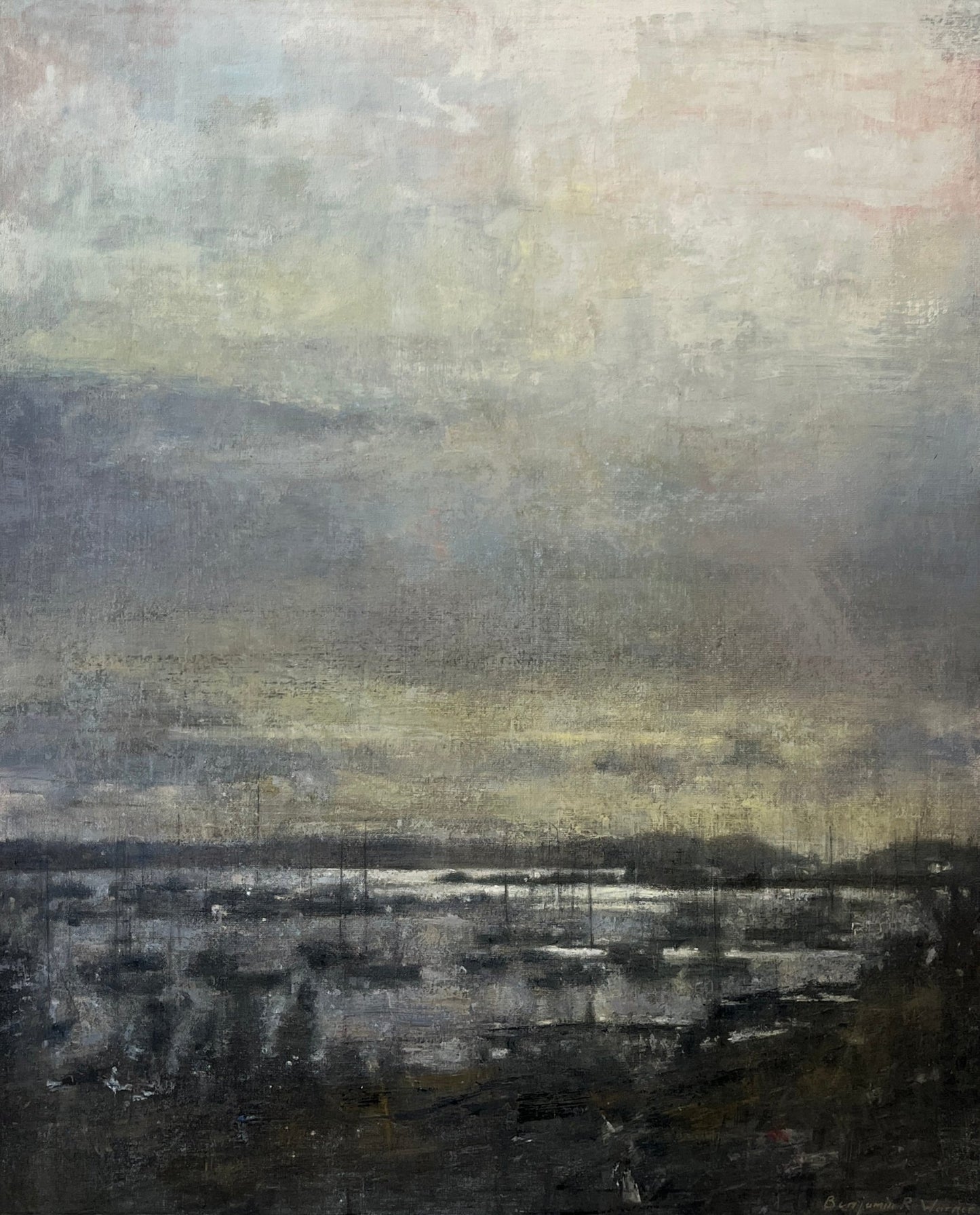 Looking from Greenbank towards the docks - Benjamin Warner - Beside The Wave