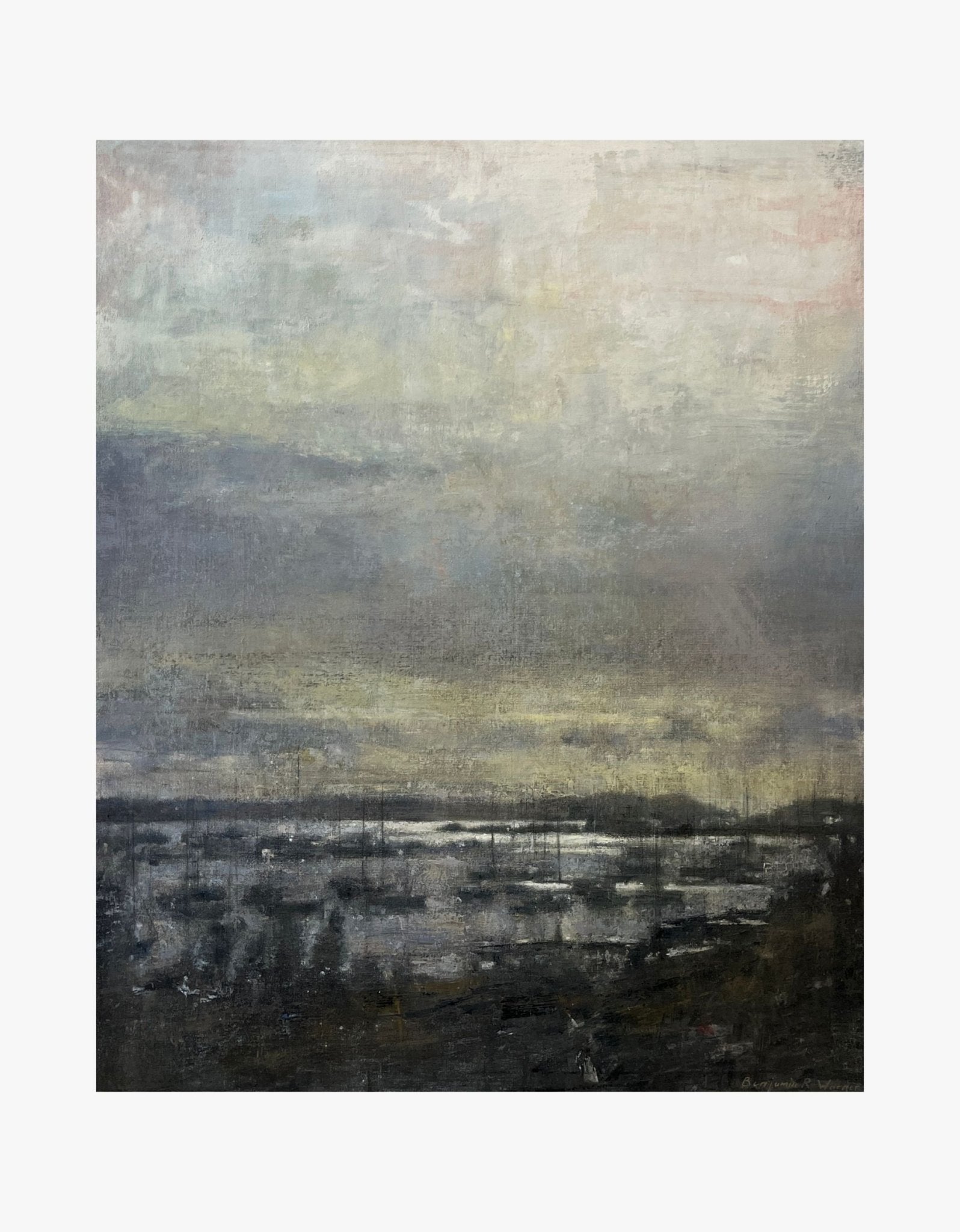 Looking from Greenbank towards the docks - Benjamin Warner - Beside The Wave